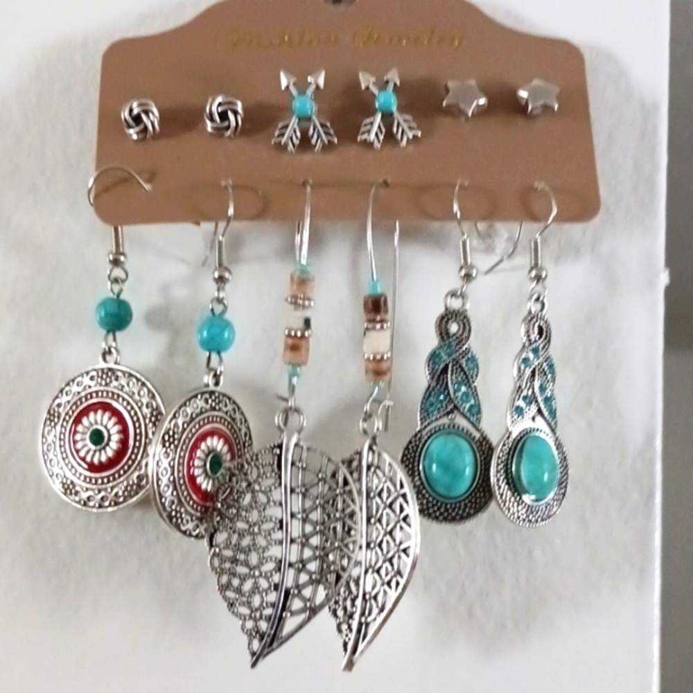 Earings 6 pack